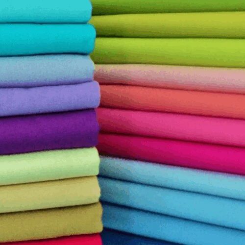 Plain cotton fabric
